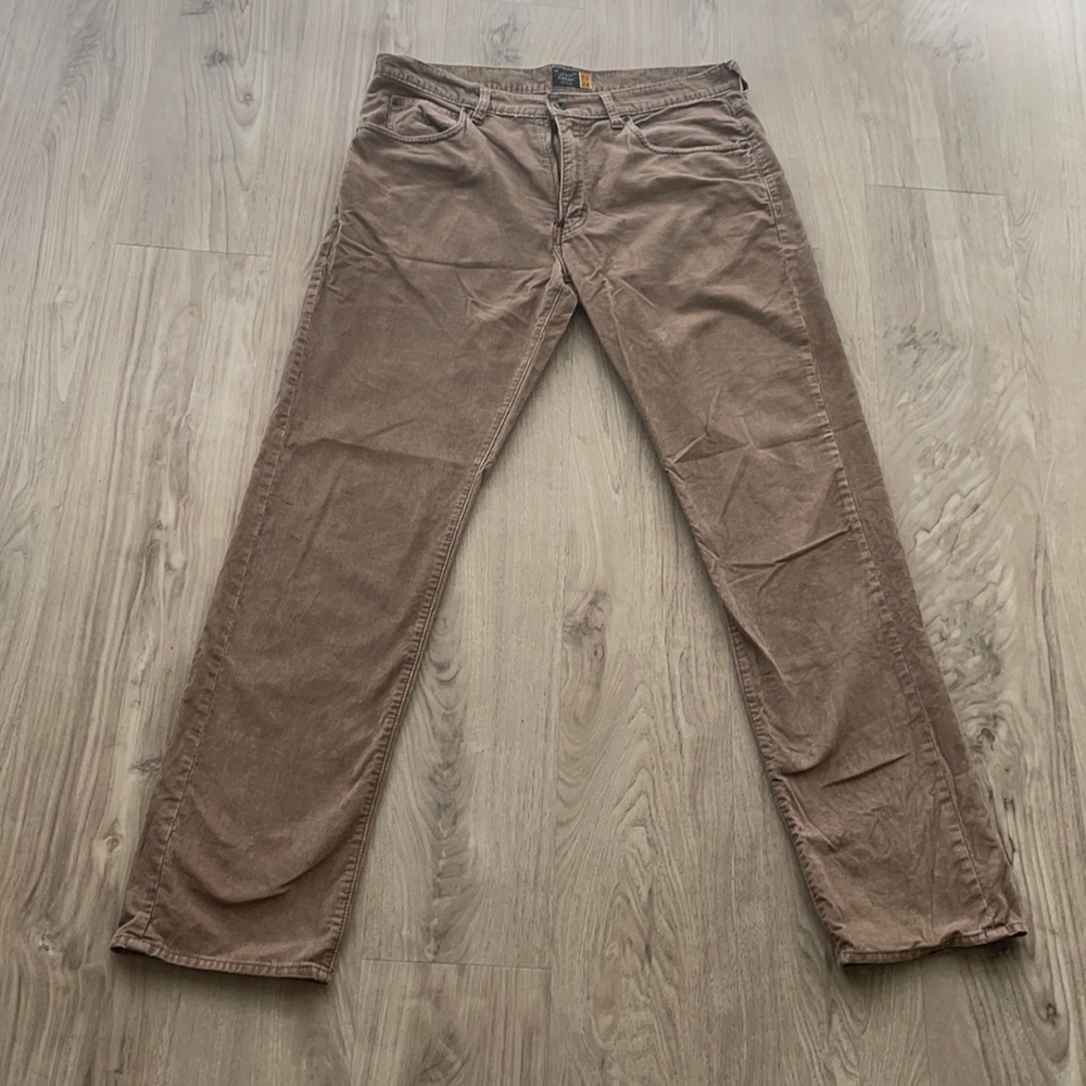 J.Crew 35x34 Men’s Straight Corduroy Pants